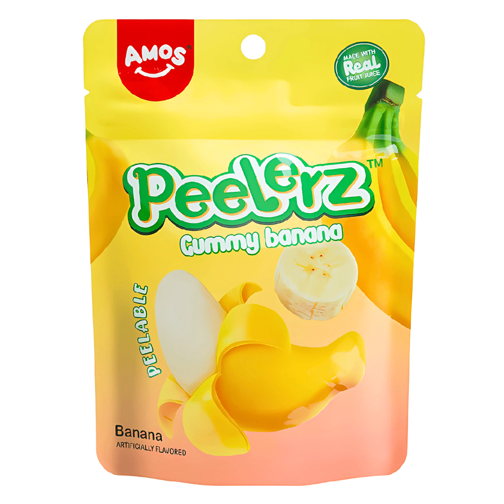 Amos Peelerz Banana Peg Bag 6oz (12x170g)