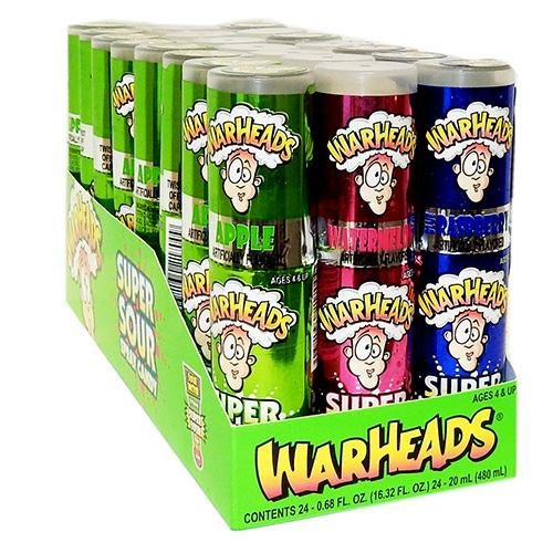 Warheads Super Sour Spray Candy (12 x 20ml)