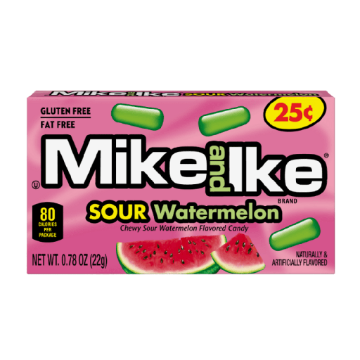 Mike and Ike Sour Watermelon Changemaker (24x22g) (09/2026)